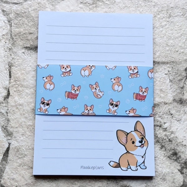 Notitieblok | Puppy Notes | A6 Afscheurbaar Kladblok