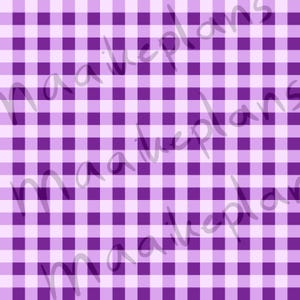 Op de afbeelding: Digitaal gemaakt ruitpatroon in paarse en lavendel tinten. Het patroon is een raster van vierkanten, met afwisselende kleuren die een klassiek geruit effect creëren. De tekst "maaikep lans" is over het patroon gelegd.