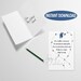 Printable Greeting Card for Best Friend, One Million Memories, Blue ...