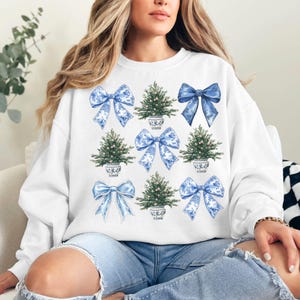 Chinoiserie Christmas PNG Coquette Christmas Tree Png Toile Christmas PNG Preppy Boujie Girly Pink Tree Preppy Ornament Retro Mom Trendy