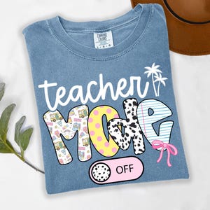 Lehrer-Modus aus Png Letzter Schultag Kokette rosa Dalmatiner Bogen Lehrer PNG Schule Png Adrette Doodle Mädchen Bleistift mit Schleife Elementar Bild 2