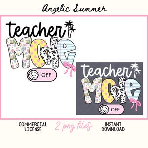 Lehrer-Modus aus Png Letzter Schultag Kokette rosa Dalmatiner Bogen Lehrer PNG Schule Png Adrette Doodle Mädchen Bleistift mit Schleife Elementar Bild 4