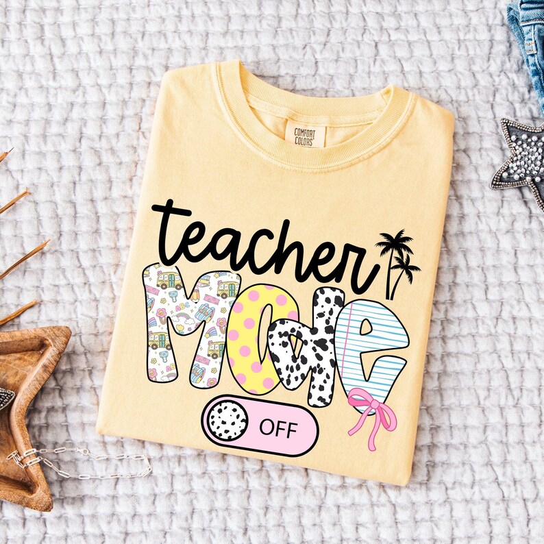 Lehrer-Modus aus Png Letzter Schultag Kokette rosa Dalmatiner Bogen Lehrer PNG Schule Png Adrette Doodle Mädchen Bleistift mit Schleife Elementar Bild 3