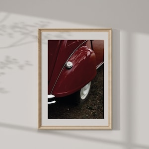 Vintage Car Wall Art, Classic Car Photo, Fine Art Print, Instant Download, Commercial Use, Digital Art