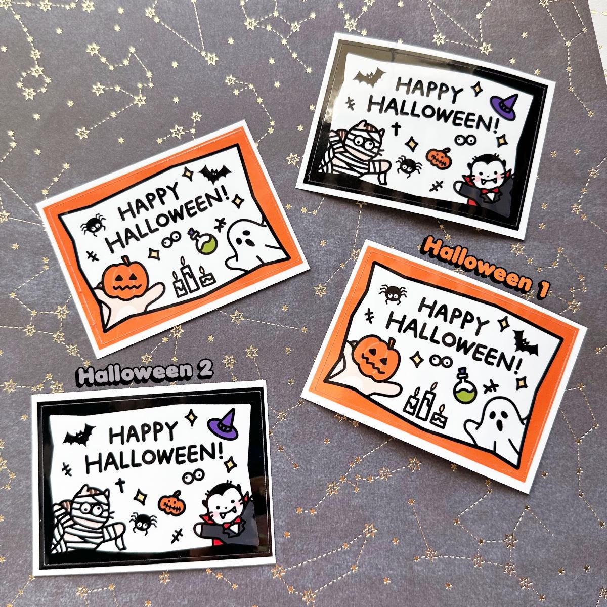 Birthday Sticker Rectangular Rectangular Stickers Happy Birthday Sticker for Gift Box Halloween ...