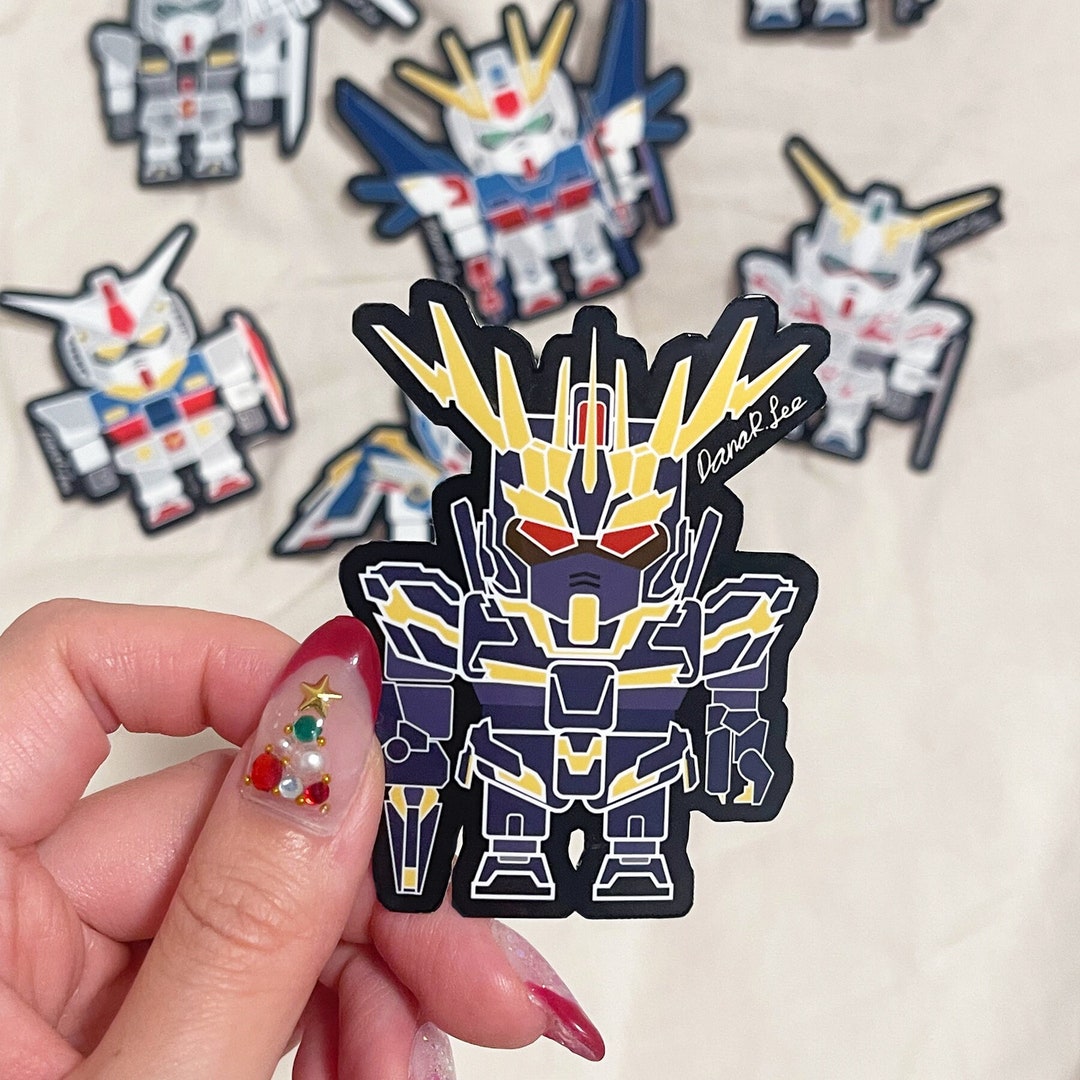 7gundam Sticker Pack, Gundam Sticker Bundle, Gundam Inspired