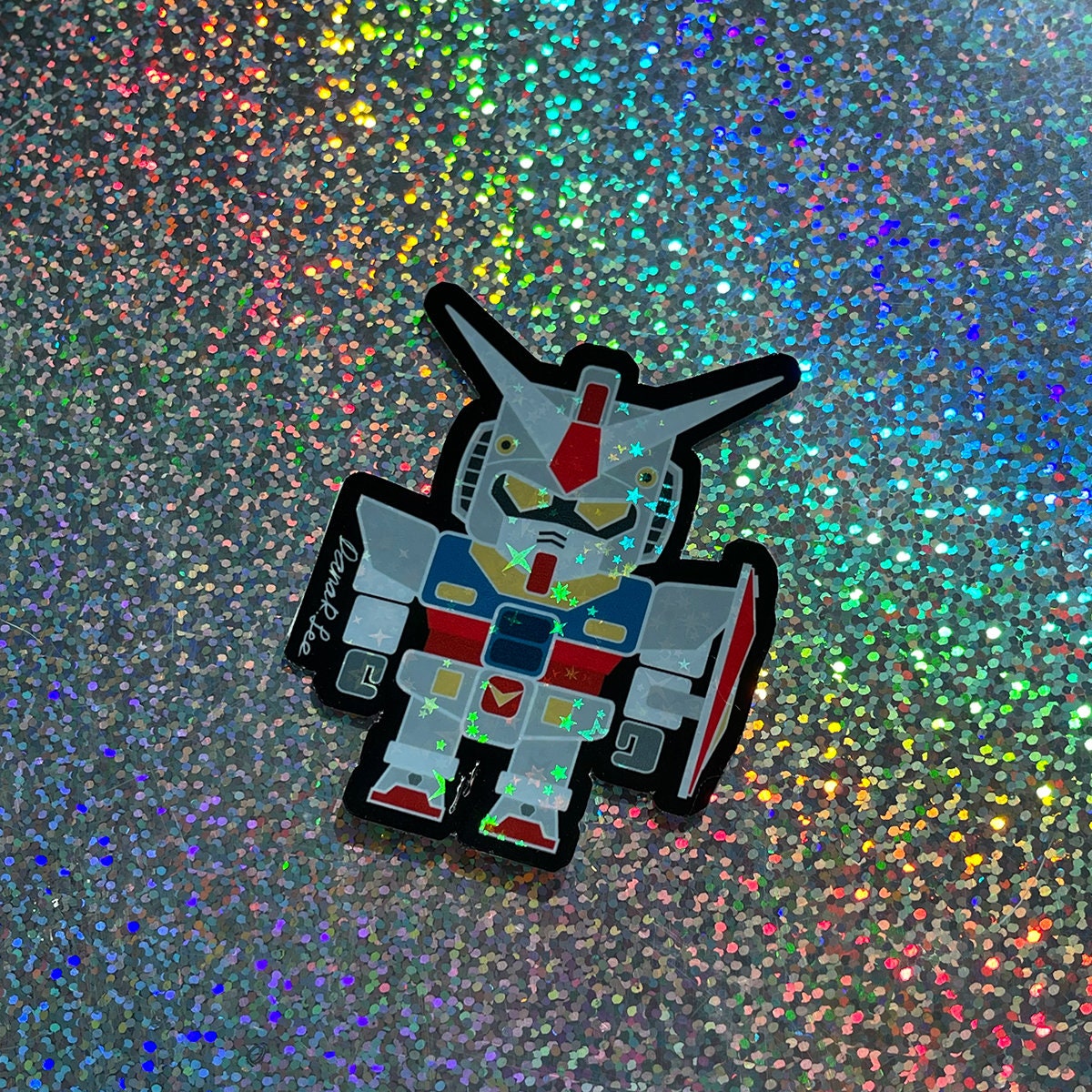7gundam Sticker Pack, Gundam Sticker Bundle, Gundam Inspired Waterproof Sticker Pack