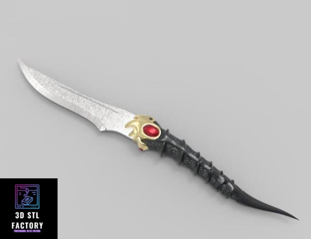 Arya Start Catspaw Dagger STL Valyrian Steel Dagger Got 3D Etsy UK