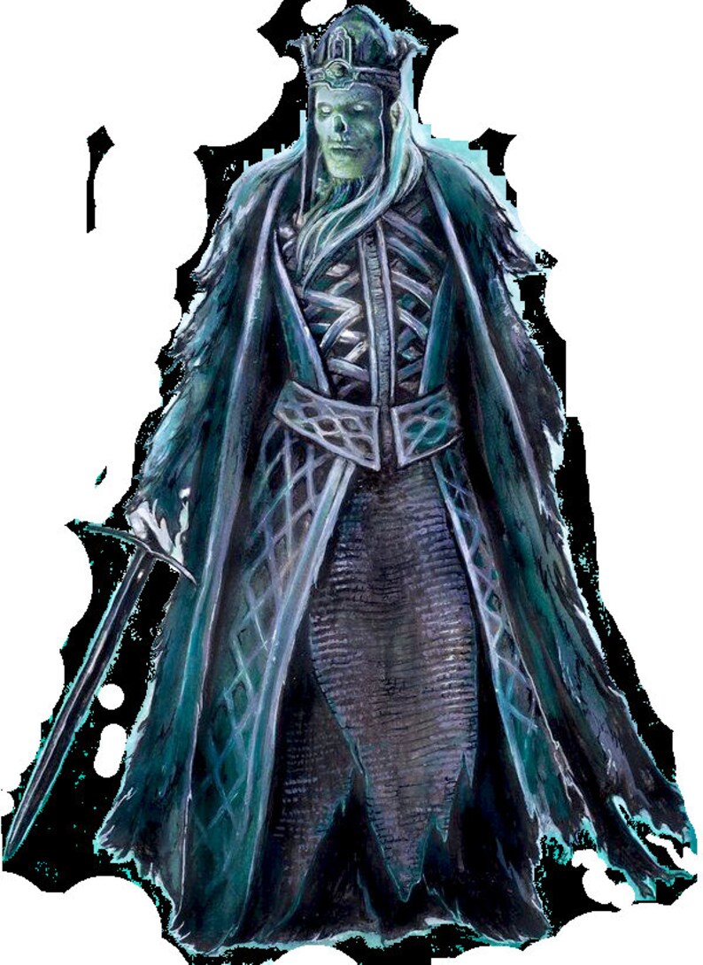 Lord of the Rings King of Dead STL 3D Print STL LOTR Dead Etsy Canada