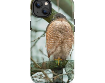 Sharp-Shinned Hawk iPhone case | Phone Cases | Gifts for Nature Lovers | Tech Accessories | Tough Case for iPhone®