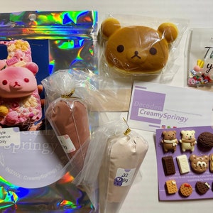 Decoden DIY - Kit Squishy Rilakkuma para capas de telefone para iPhone Samsung Huawei Party Kit