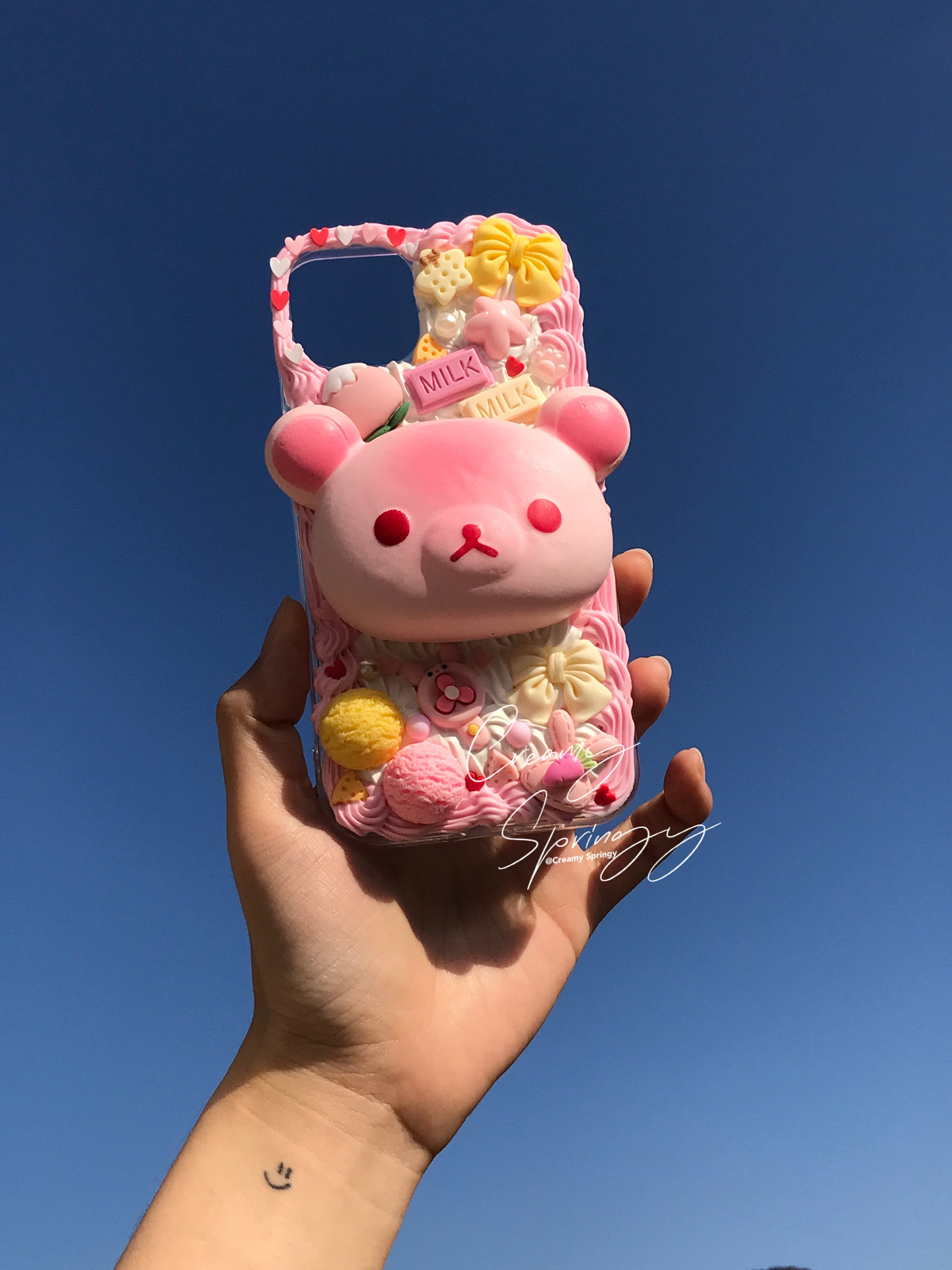 Hello Pottery Cream Gel Phone Case ReadySetKit