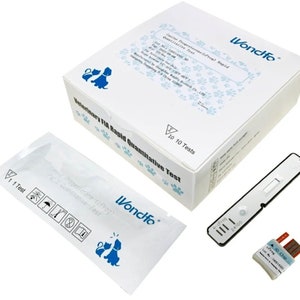 Wondfo Finecare Vet Canine Progesterone 'Serum' Test Box of 10-Accurate Results image 2