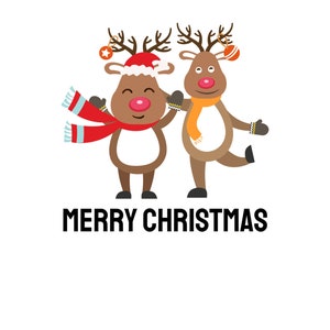 Merry Christmas reindeer