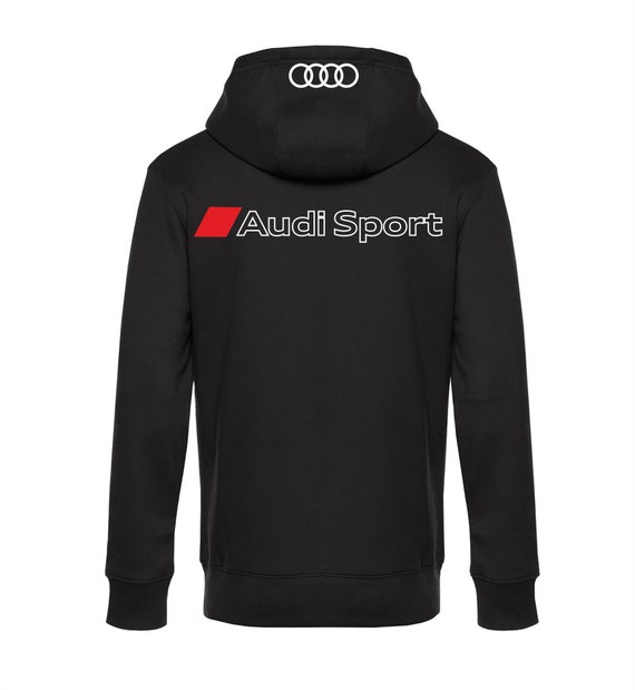 AUDI SPORT Replika-Auto mit Reißverschluss und Kapuzenpullover 3 kostenlose  Aufkleber - .de