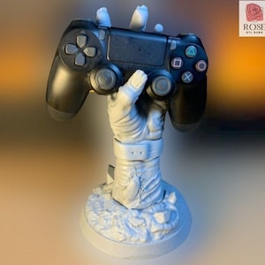 3 in 1 PS5 Base vertical (HEADSET STAND + CONTROLLER) by Huf, Download  free STL model