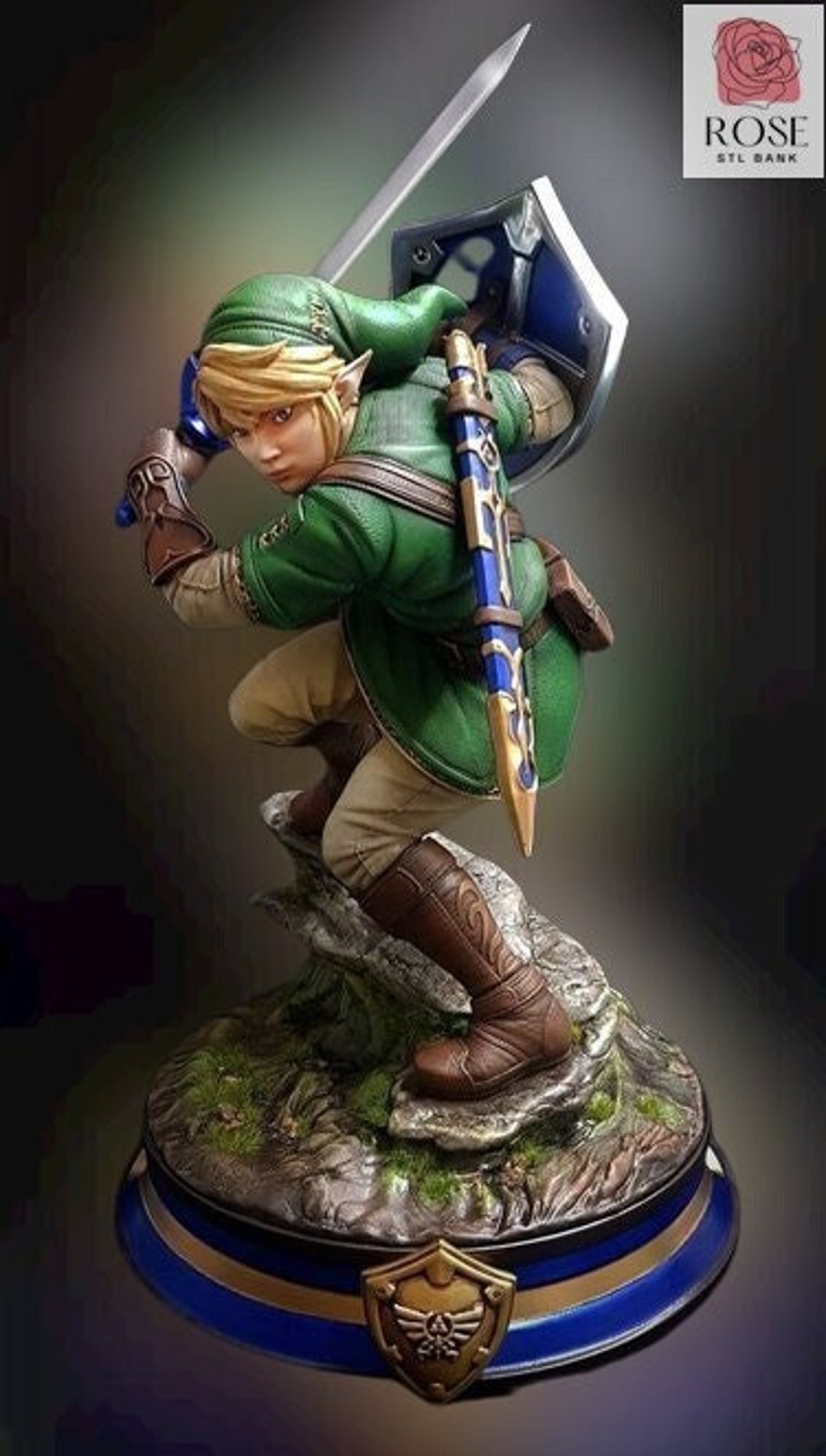 Zelda 3D Printer STL File, High Quality STL File, 3D Printable STL File ...