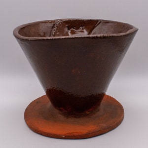 Handmade Stoneware Pour Over Coffee Dripper