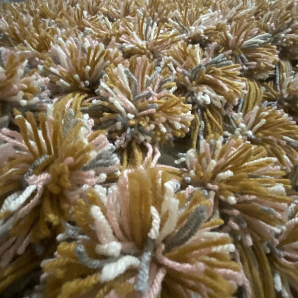 Pom Pom Blanket Etsy