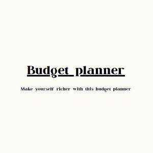 Budget planner