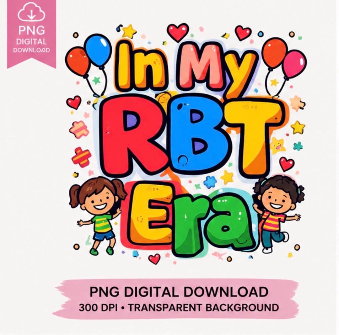 RBT Png Clipart | Registered Behavior Technician Sticker | Aba Therapy ...