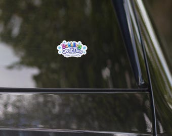 Bubbling in the Overflow Bubble-free stickers