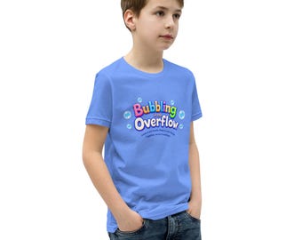 Bubbling in the Overflow Youth Short Sleeve T-Shirt