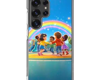 Bubbling in the overflow Clear Case for Samsung®
