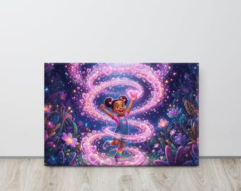 Bubbling in the Overflow Thin canvas