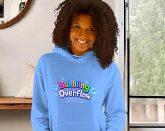 Bubbling in the Overflow Unisex Hoodie