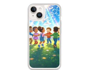 Bubbling in the Overflow MagSafe® clear case for iPhone®