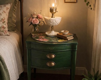 魅力的な手作りのナイトスタンド