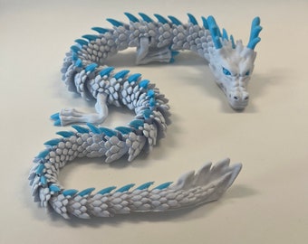 Dragon Articulated 3D Printed - Fidget Toy - Stress Toy