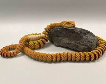 Rattlesnake Articulated 3D Printed - Fidget Toy - Stress Toy