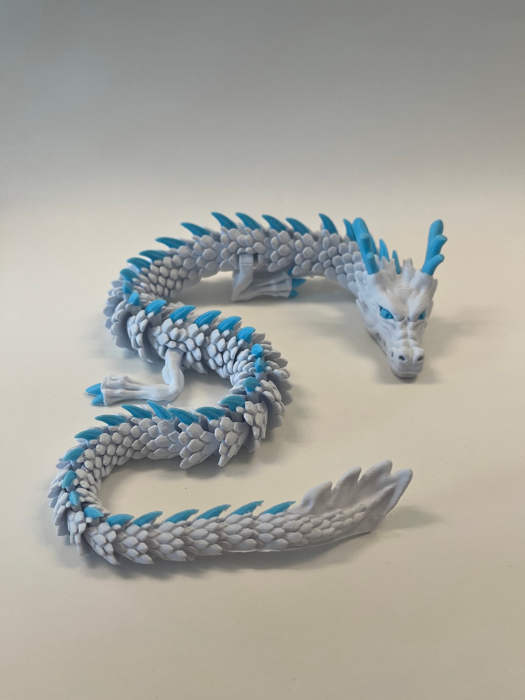 Dragon Articulated 3D Printed Fidget Toy Stress Toy Etsy