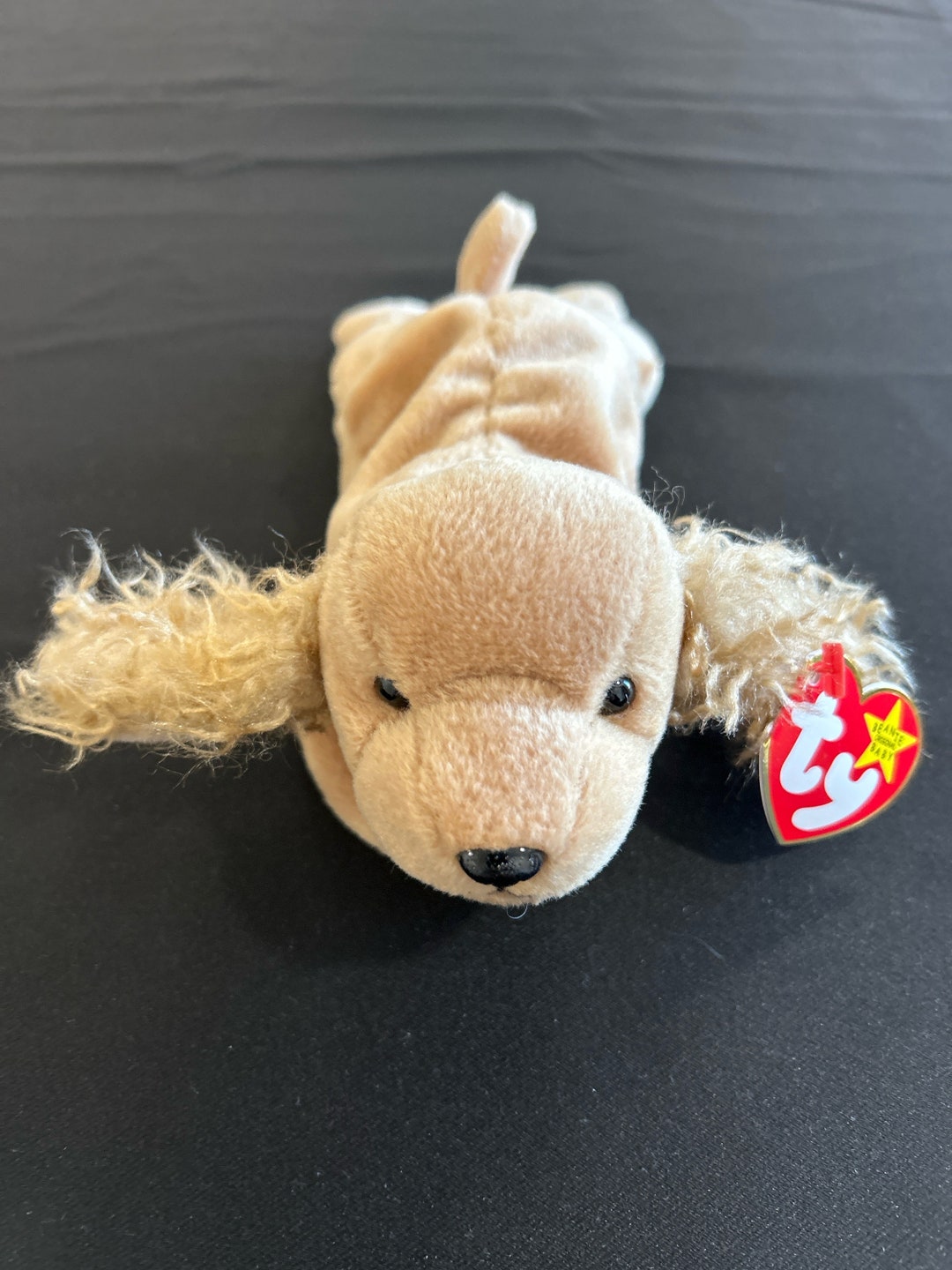 Ty Beanie Babies Baby SPUNKY Plush Cocker Spaniel Dog Etsy