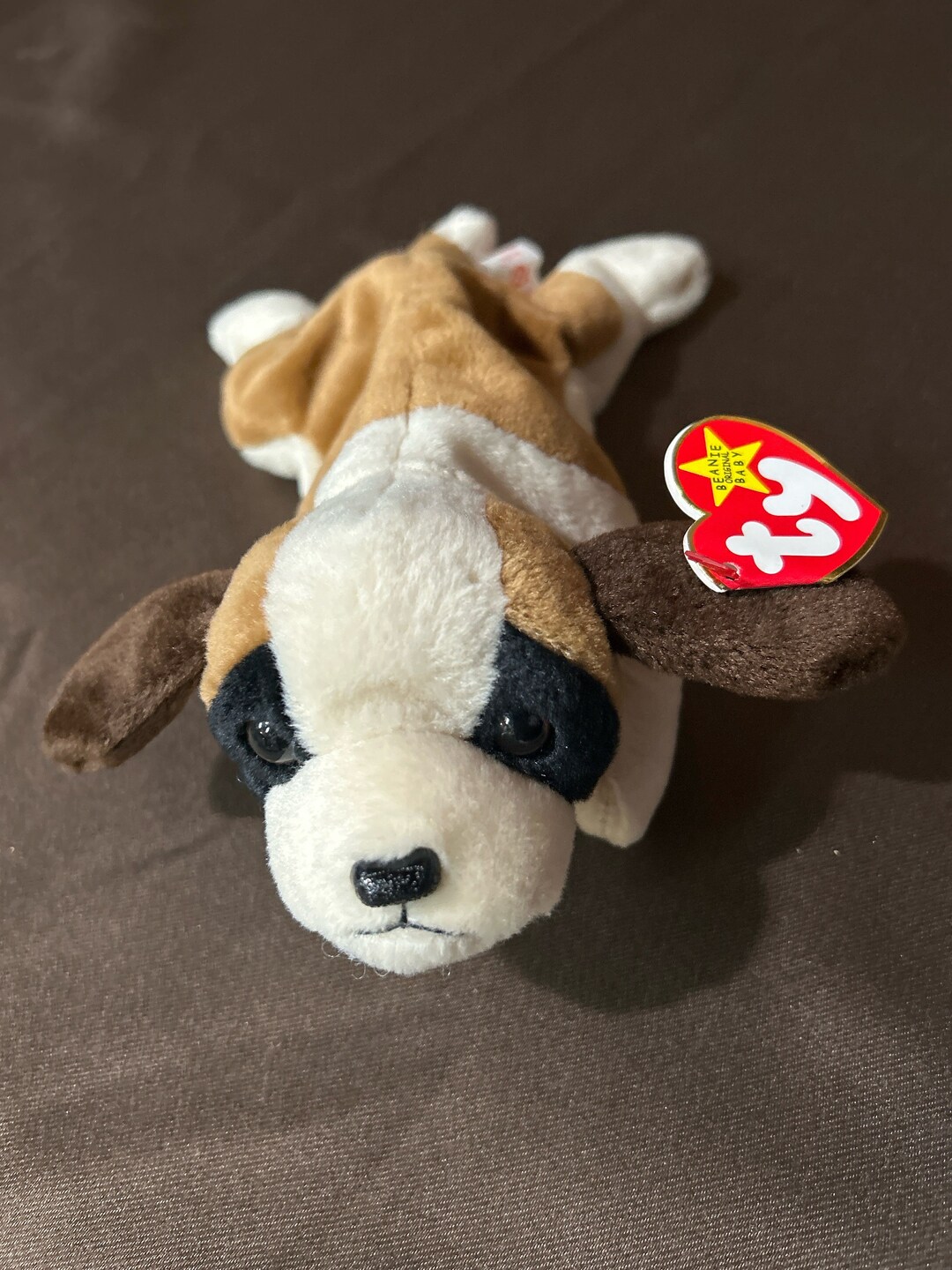 Ty Bernie the St. Bernard Dog Baby Toy Etsy