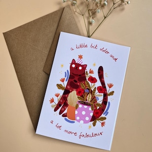 Carte d'anniversaire drôle | Mème chat, joyeux anniversaire !, joli cadeau d'anniversaire pour petite amie, petit ami, cadeau pour amoureux des chats