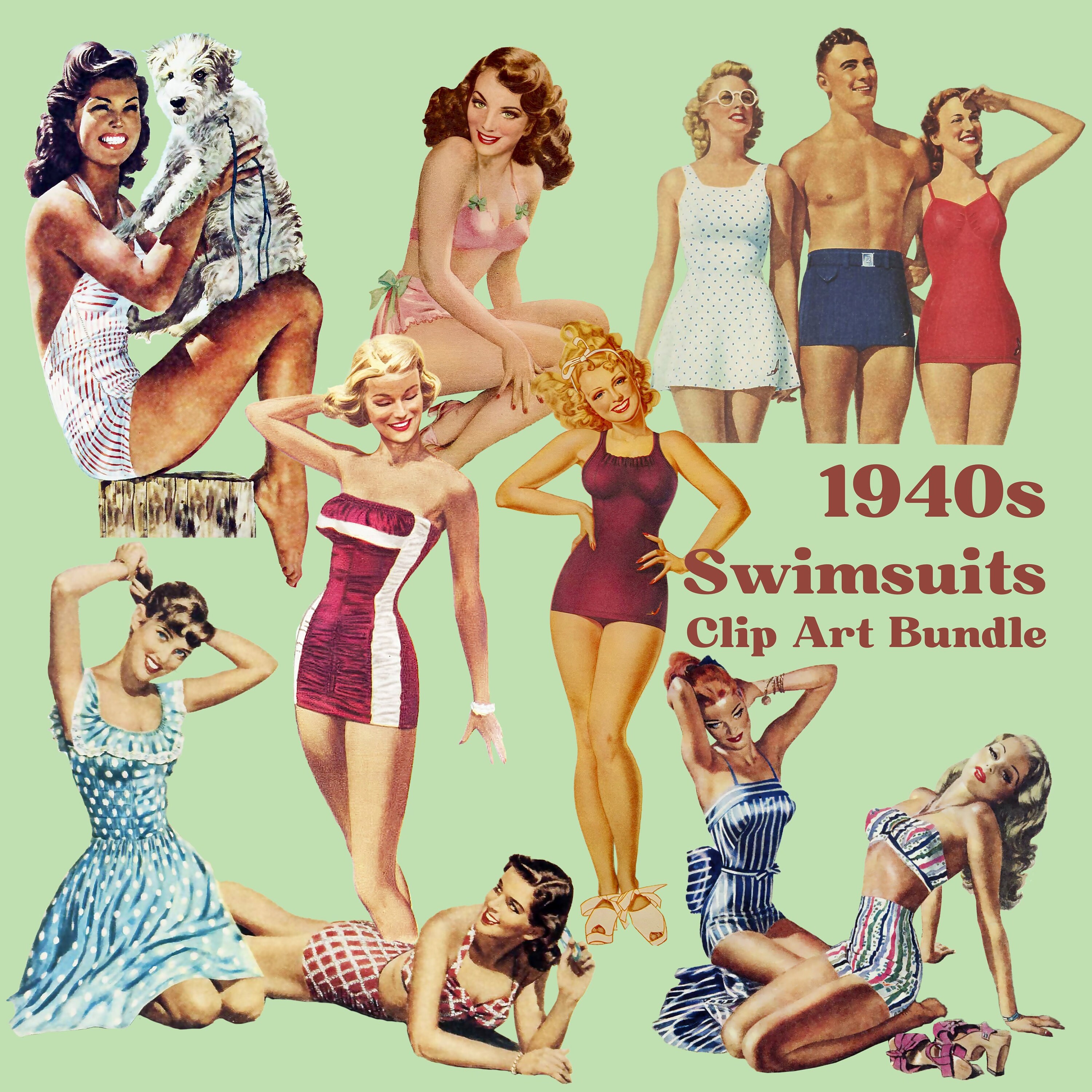 Rare And Unusual Vintage Reproduction Swimsuit play Suit Size 36 Inch 
