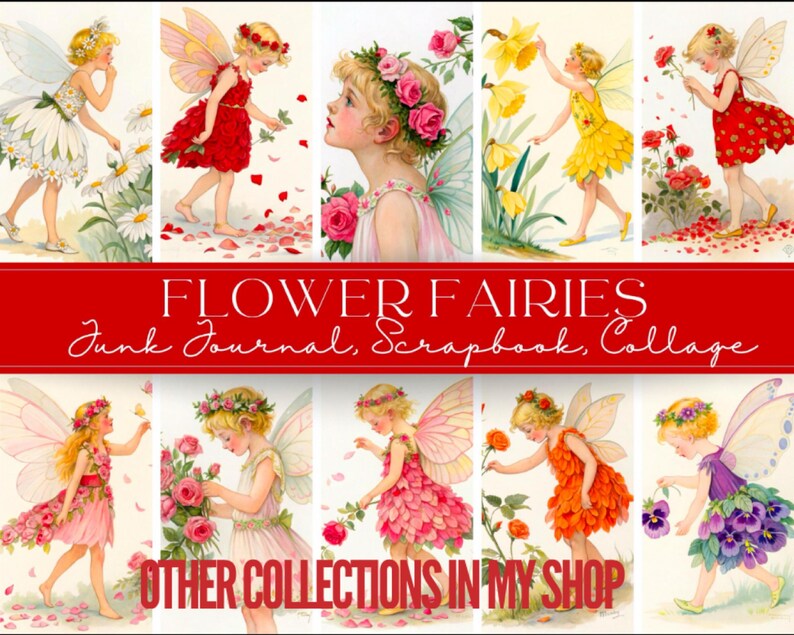 Bundel vintage sprookjesillustraties: antieke boekillustraties (digitale download) afbeelding 12