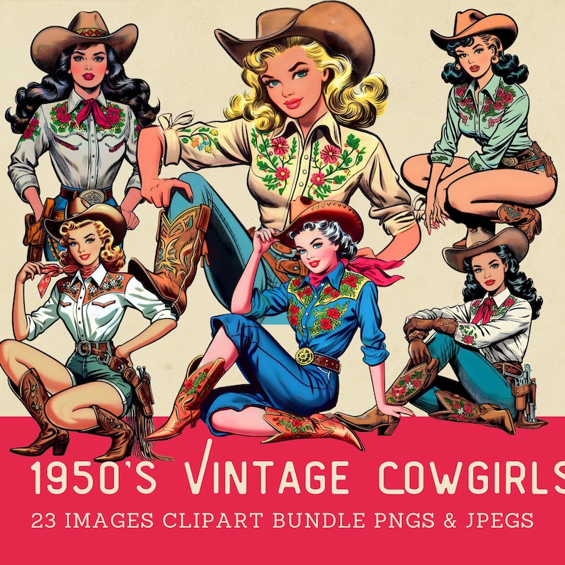 Bodysuit + Skirt | Vintage Cowgirls