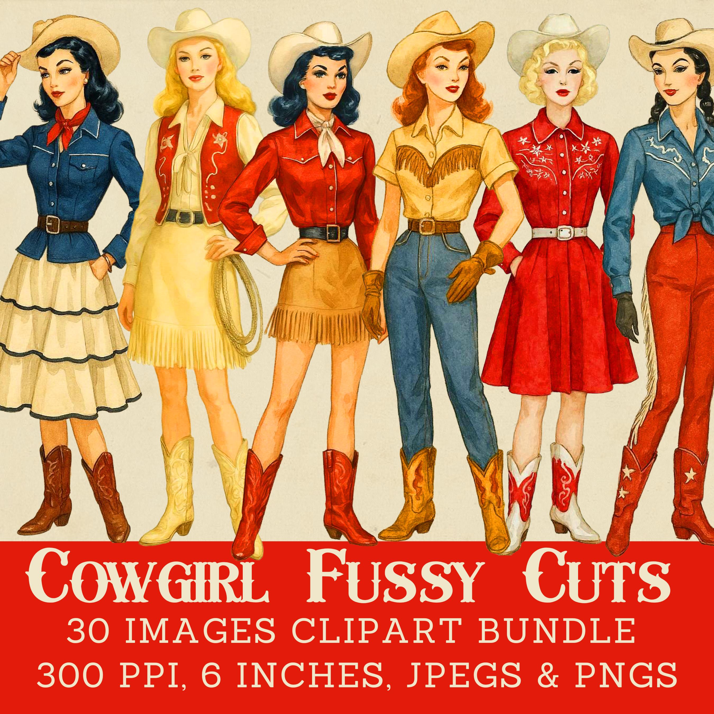 Poupée cowgirl vintage des années 50 en plastique dur