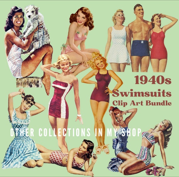 Paquete de imagenes predisenadas de moda femenina de los anos 70 Imagenes predisenadas de moda retro de los anos 70 Groovy Etsy Espana