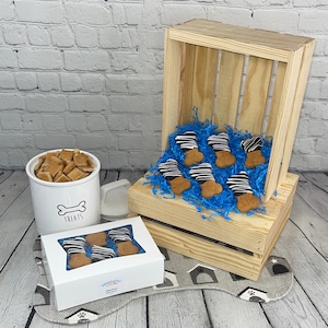 Gourmet Dipped Bone Decorated Cookies