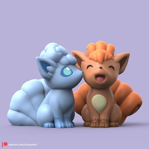 Vulpix And Alola Vulpix