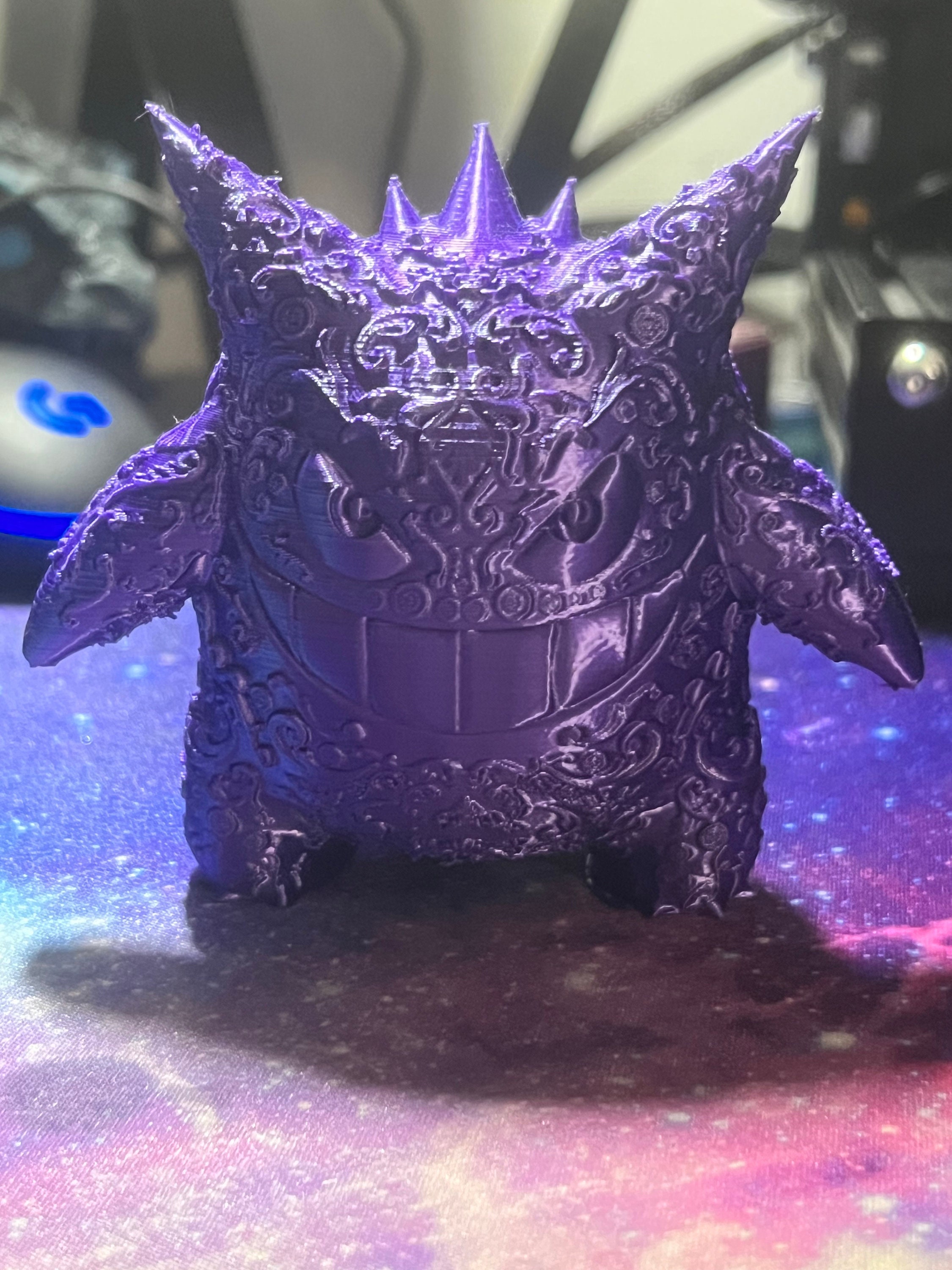 STL file Mega Gengar - Halloween - FAN ART - POKÉMON FIGURINE - 3D