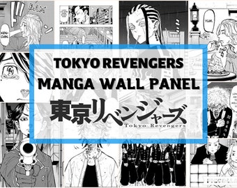 200 T.O.K.Y.O.-.R.E.V.E.N.G.E.R.S. - Manga Panels Wall Collage Kit - Manga Wall Poster - Manga Digital Download