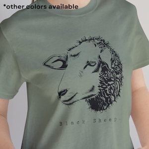 Unisex Black Sheep Shirt, Black Sheep Tshirt, other colors available