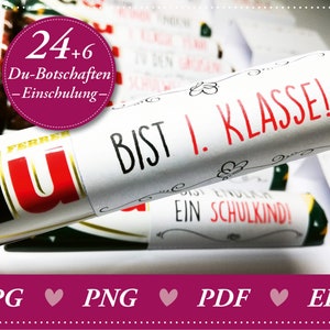 Download: Duplo Du bist Botschaften, Endlich Schulkind, Einschulungs-Geschenk für die Zückertüte, Geschenk für Erstklässler zum Schulanfang