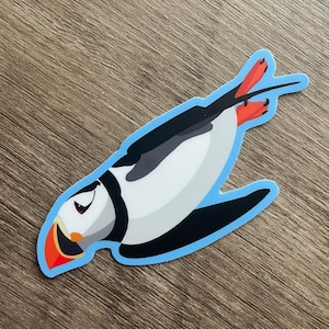 Sticker Macareux moine en plongée